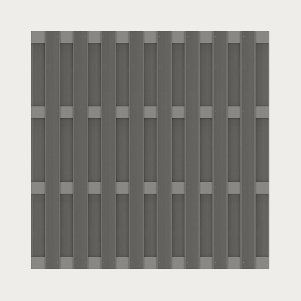 JUMBO WPC Alu Anthrazit 179x179cm – Bild 3