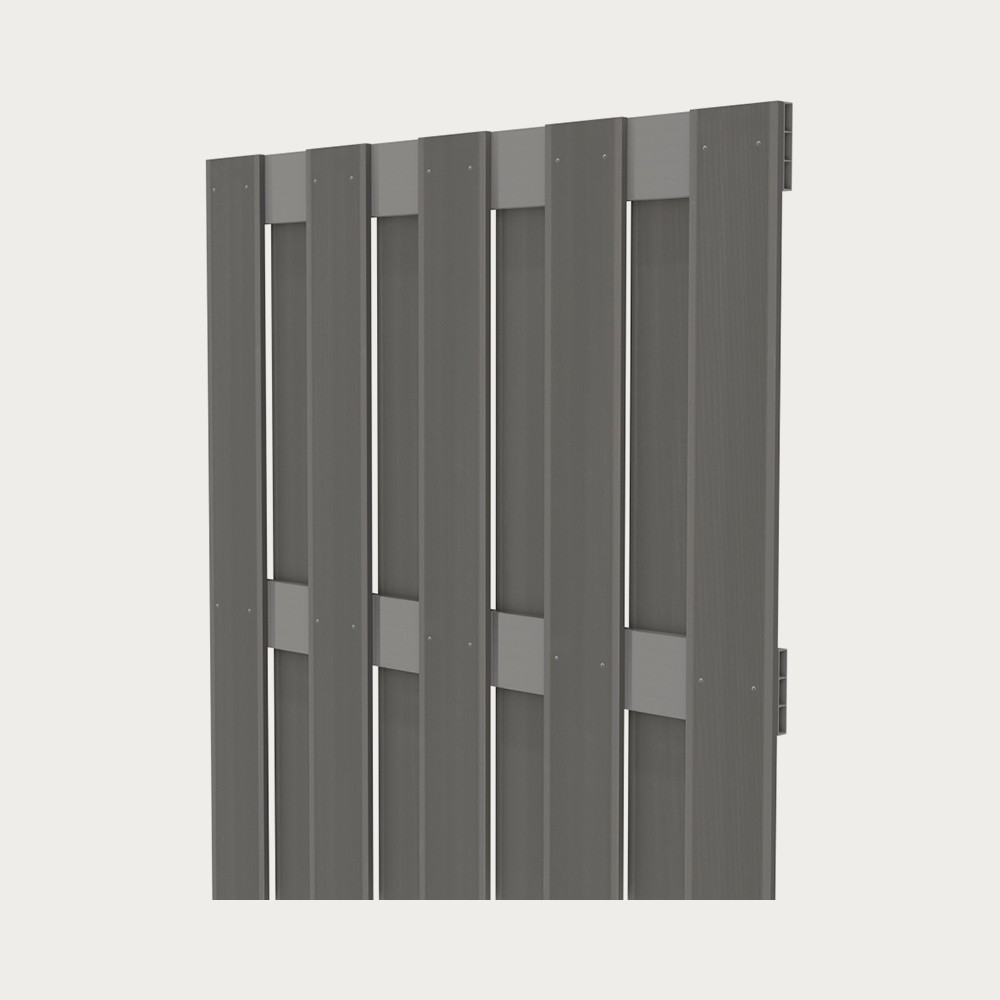 JUMBO WPC Alu Anthrazit 95x179cm – Bild 3