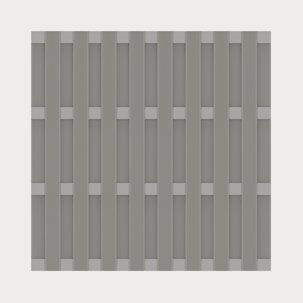 JUMBO WPC Alu Grau 179x179cm – Bild 2