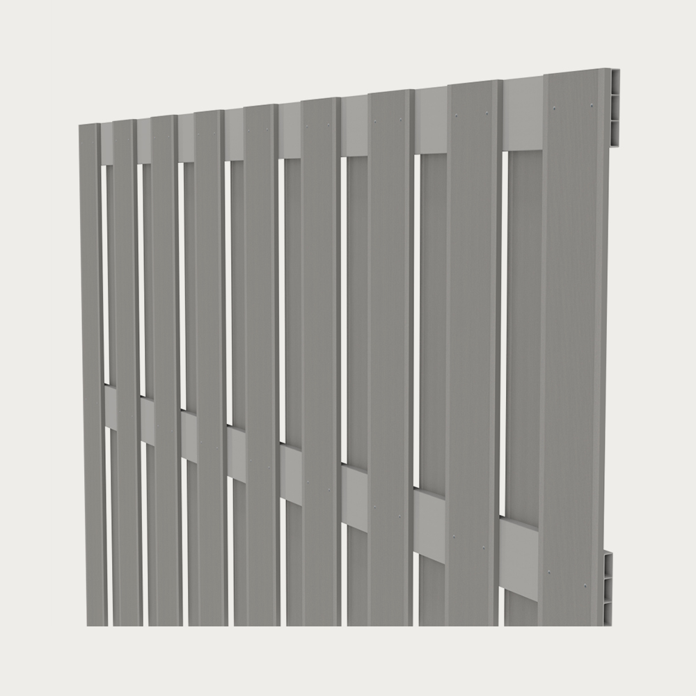 JUMBO WPC Alu Grau 179x179cm – Bild 4