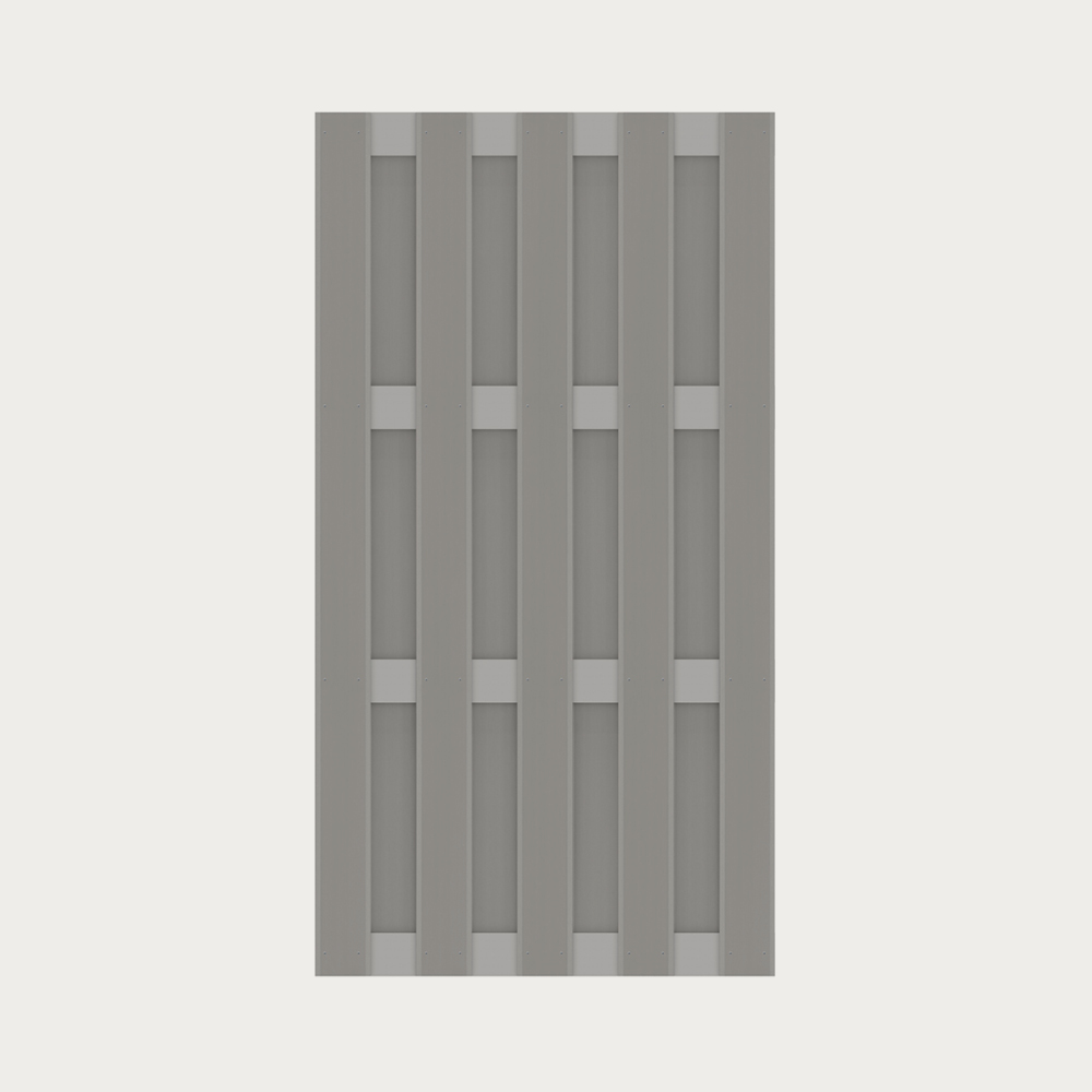 JUMBO WPC Alu Grau 95x179cm