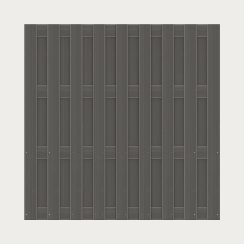 JUMBO WPC Anthrazit 179x179cm