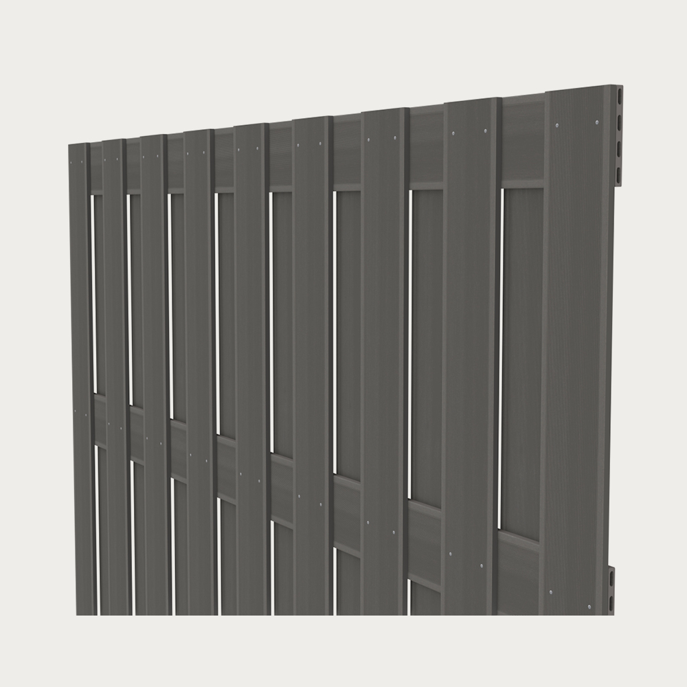 JUMBO WPC Anthrazit 179x179cm – Bild 3