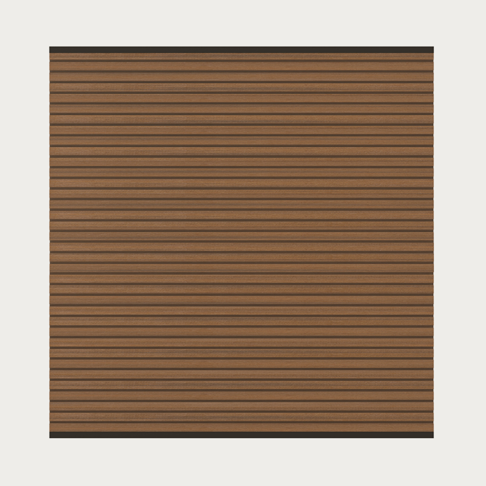 SYSTEM NEO PLATINUM WPC Teak-Braun + Profile anthr