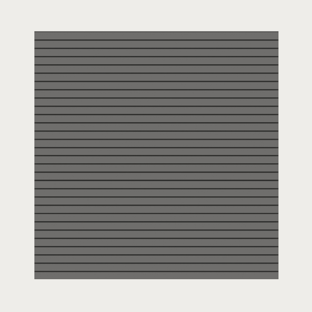 SYSTEM RHOMBUS Metall Anthrazit, 180x180cm