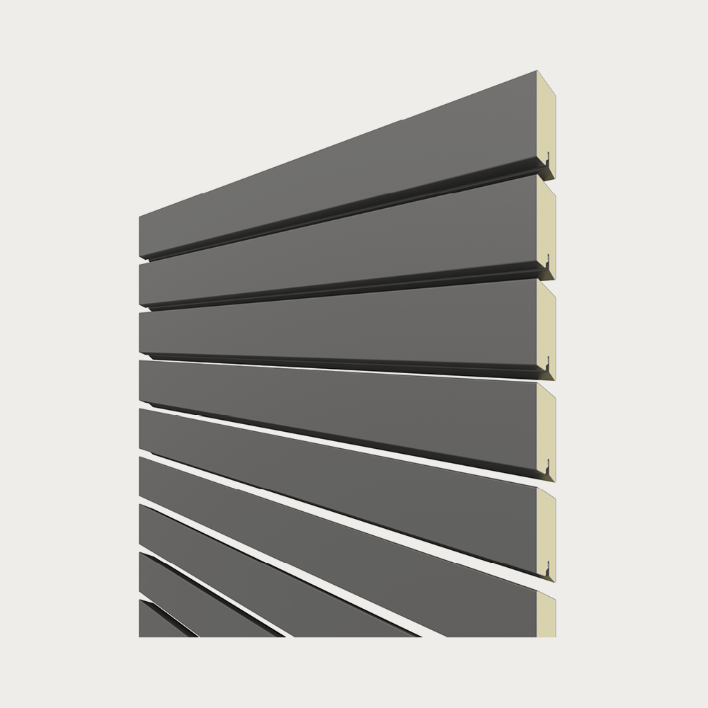 SYSTEM RHOMBUS Metall Anthrazit, 60x180cm – Bild 2