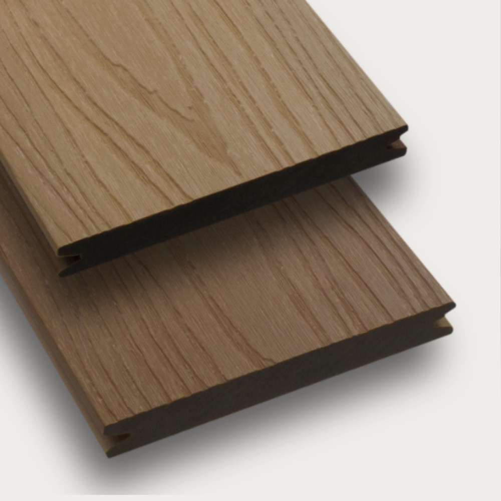 Terrassendiele SOLID CoEx honigbraun/caramelbraun
