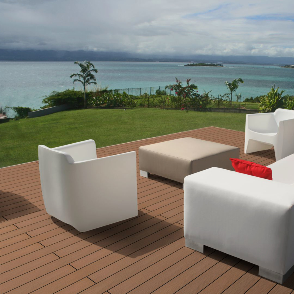 Terrassendiele SOLID CoEx honigbraun/caramelbraun – Bild 5