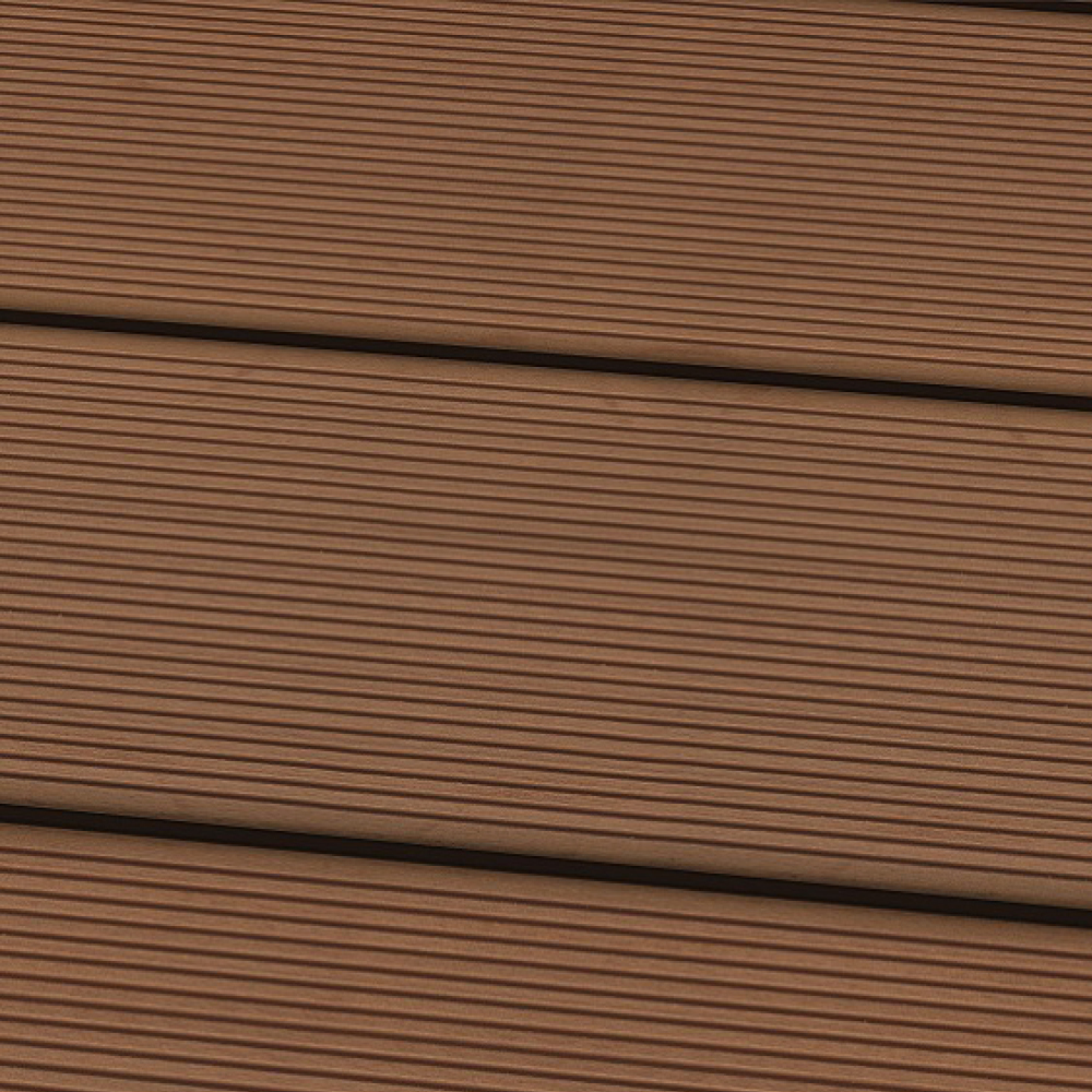 Terrassendiele WPC Holo 4, hellbraun