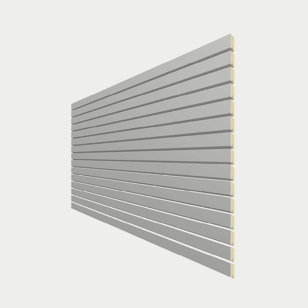 SYSTEM RHOMBUS Metall Silber, 180x90cm – Bild 2