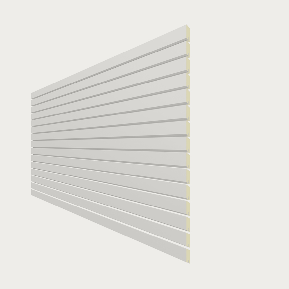 SYSTEM RHOMBUS Metall Weiss, 180x90cm – Bild 2