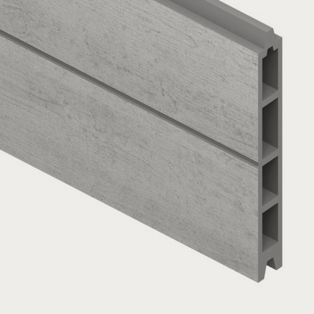 SYSTEM WPC Grau Einzelprofil 20x150x1783mm