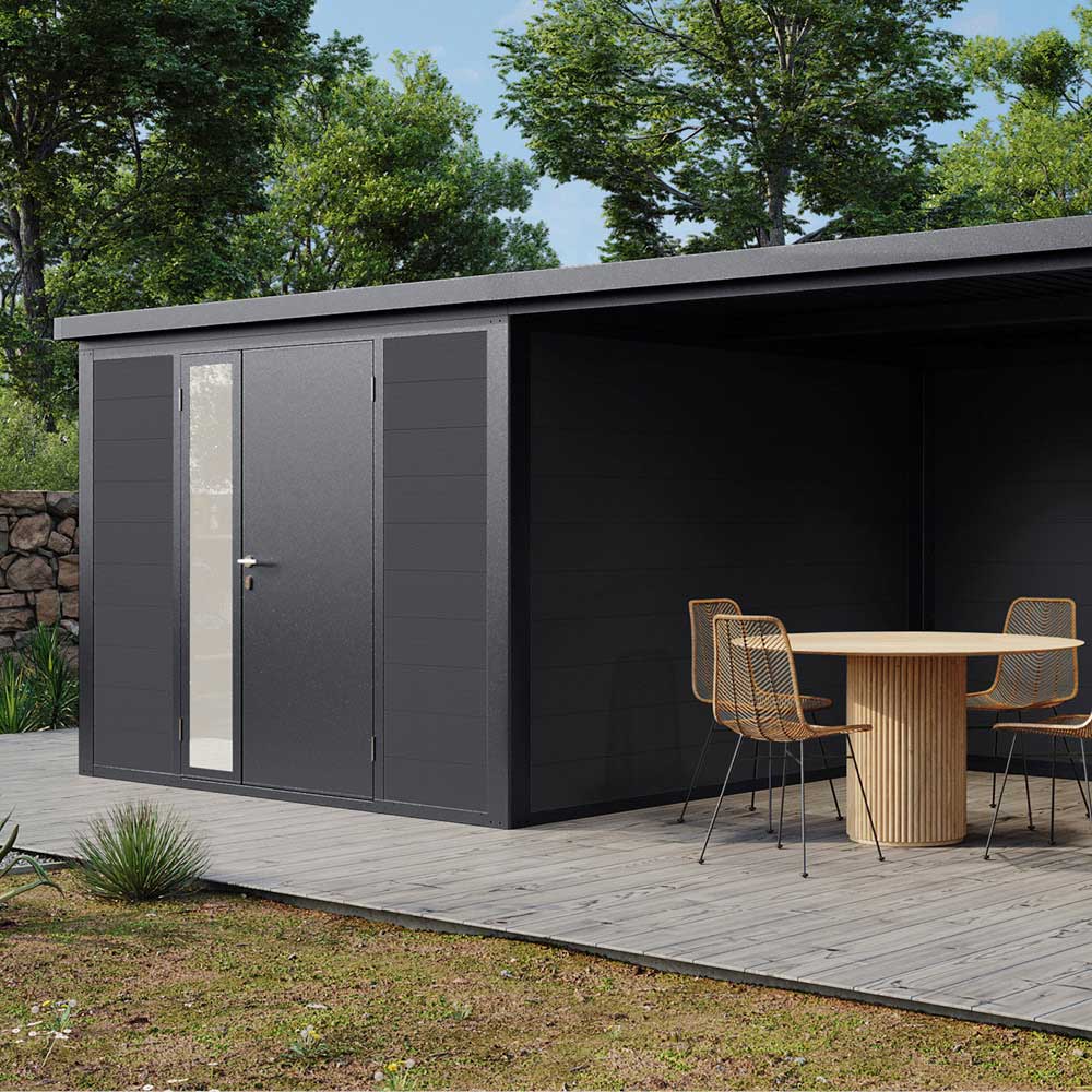 Juna 5829 19 Anthrazit/Hellgrau, 290x290cm