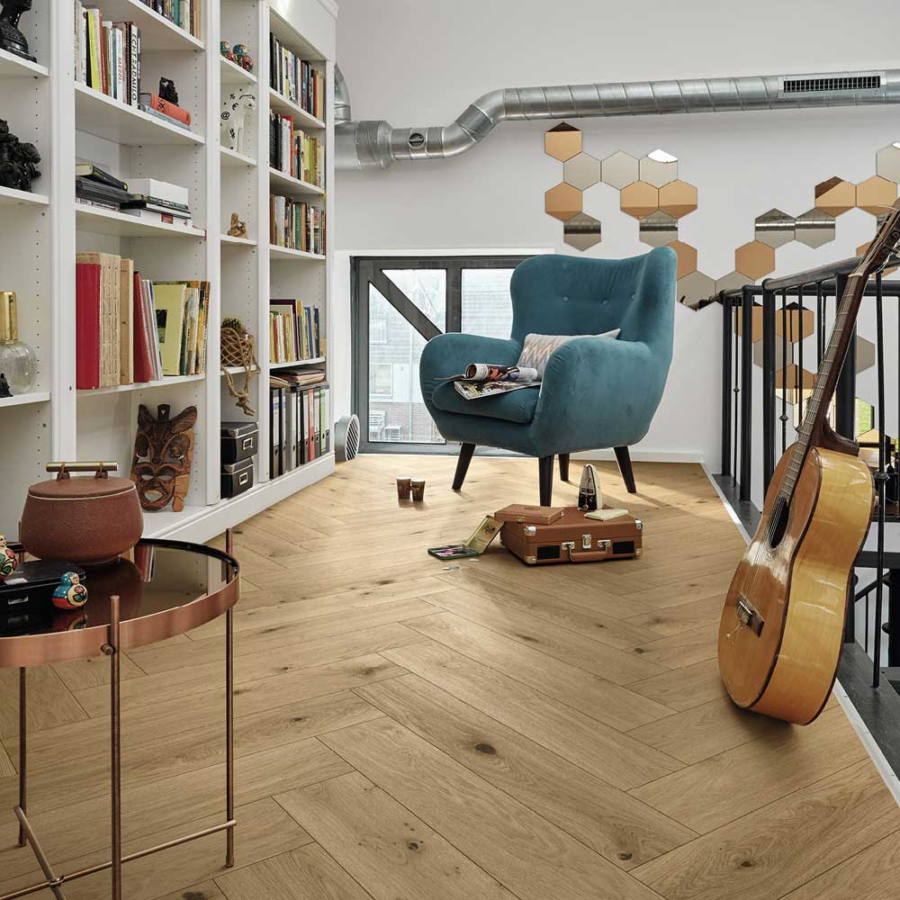 Meister Parkett M PS500uml Eiche authentic greige