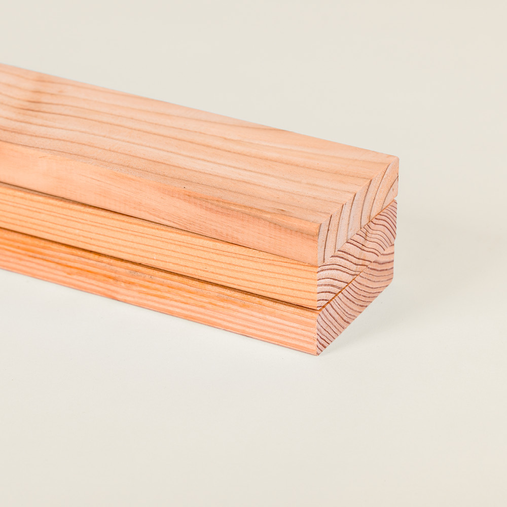 Holzlatte Lärche gehobelt 25x65mm