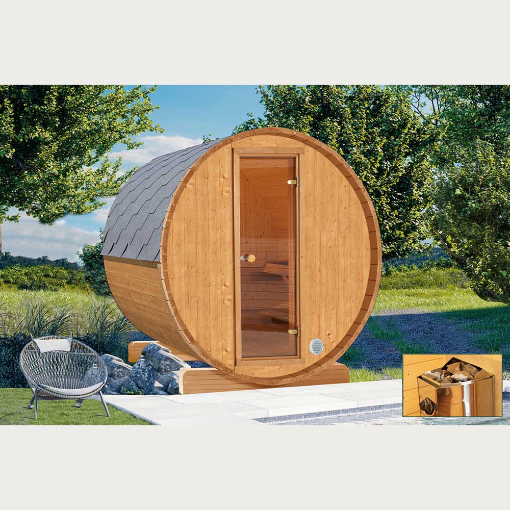 Svante 2113 Thermoholz Bausatz 205x130cm